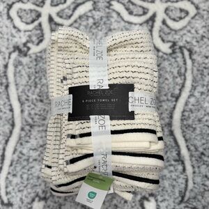 NWT Rachel Zoe 6-piece Towel Set